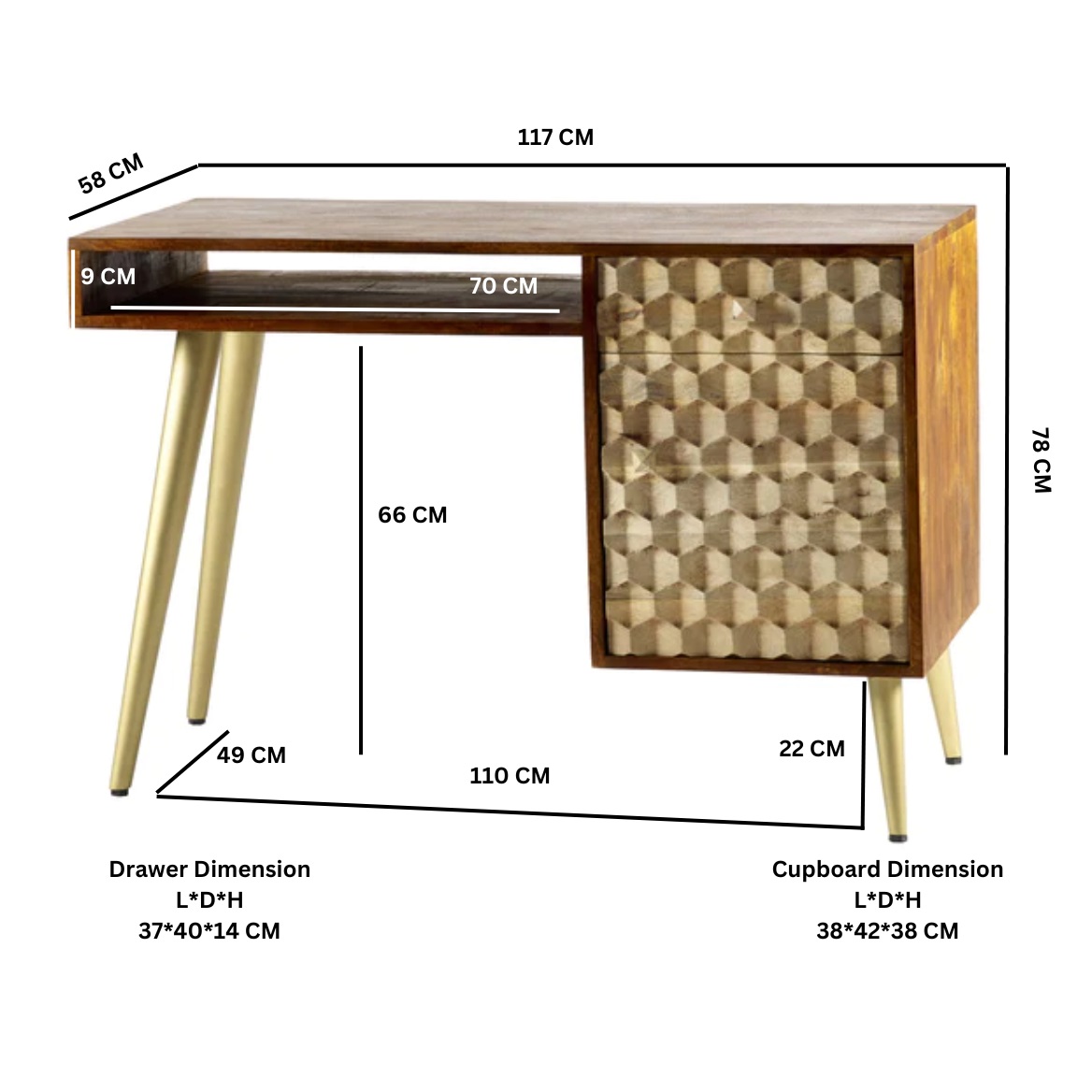 Edison Desk - Image 5