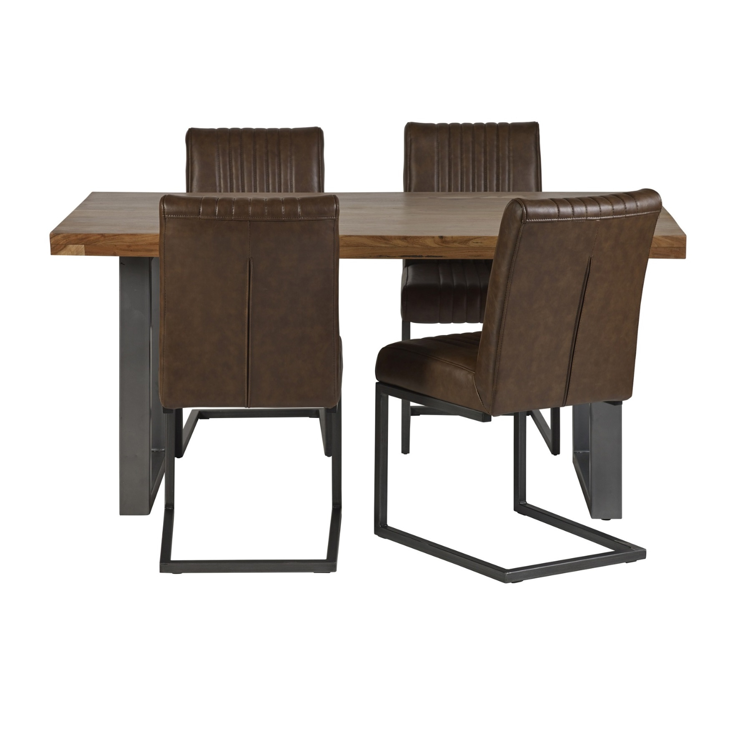 Metropolis Industrial Dining Table - Image 2