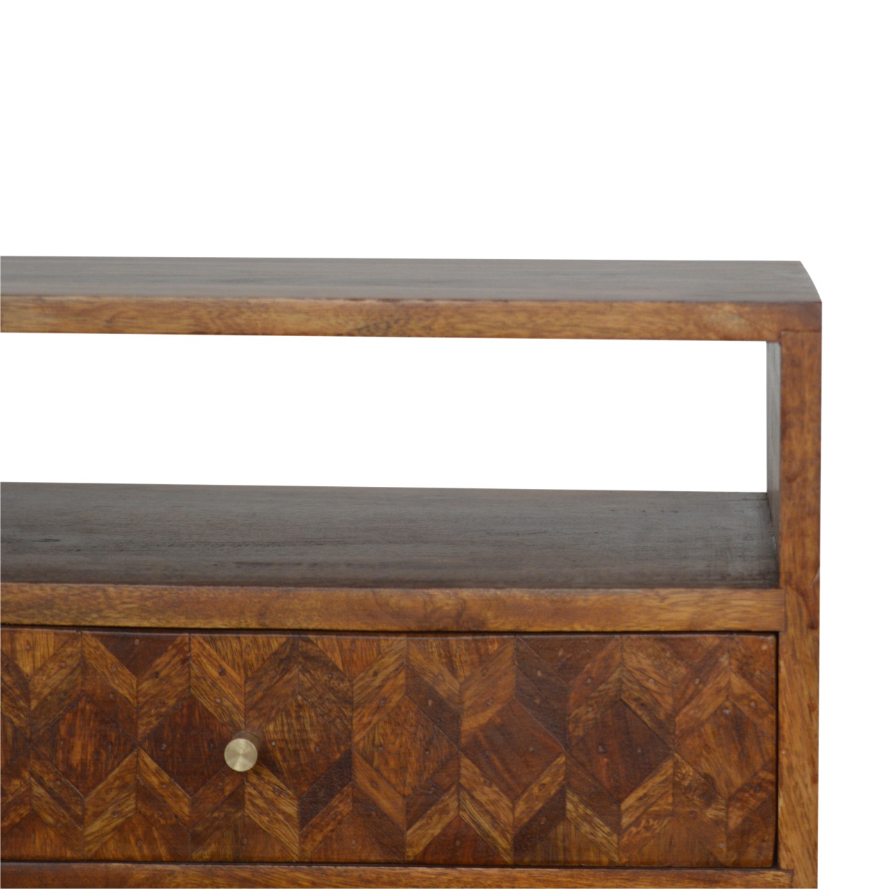 Solid Mango Wood Assorted Open Chestnut Bedside - Image 5