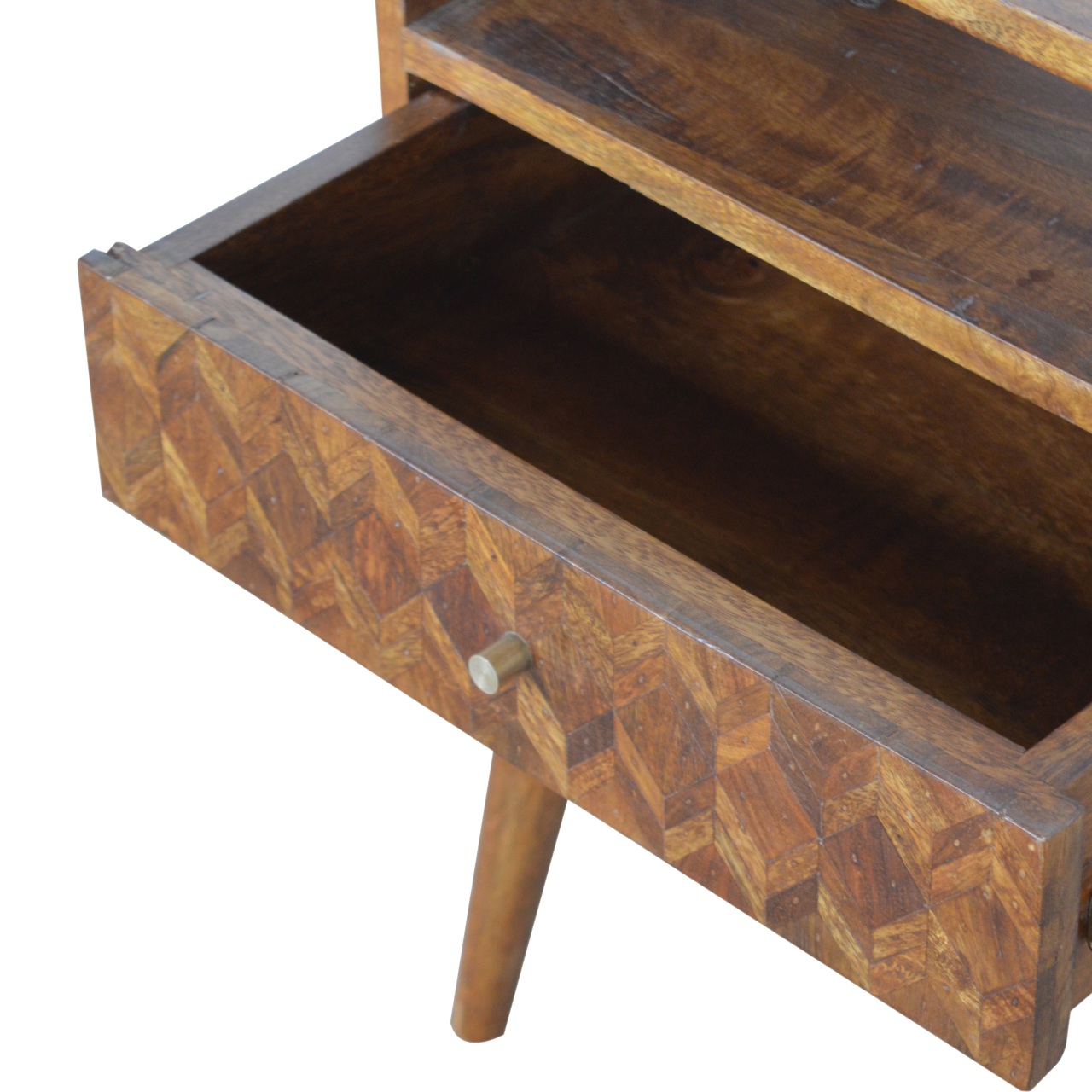 Solid Mango Wood Assorted Open Chestnut Bedside - Image 7