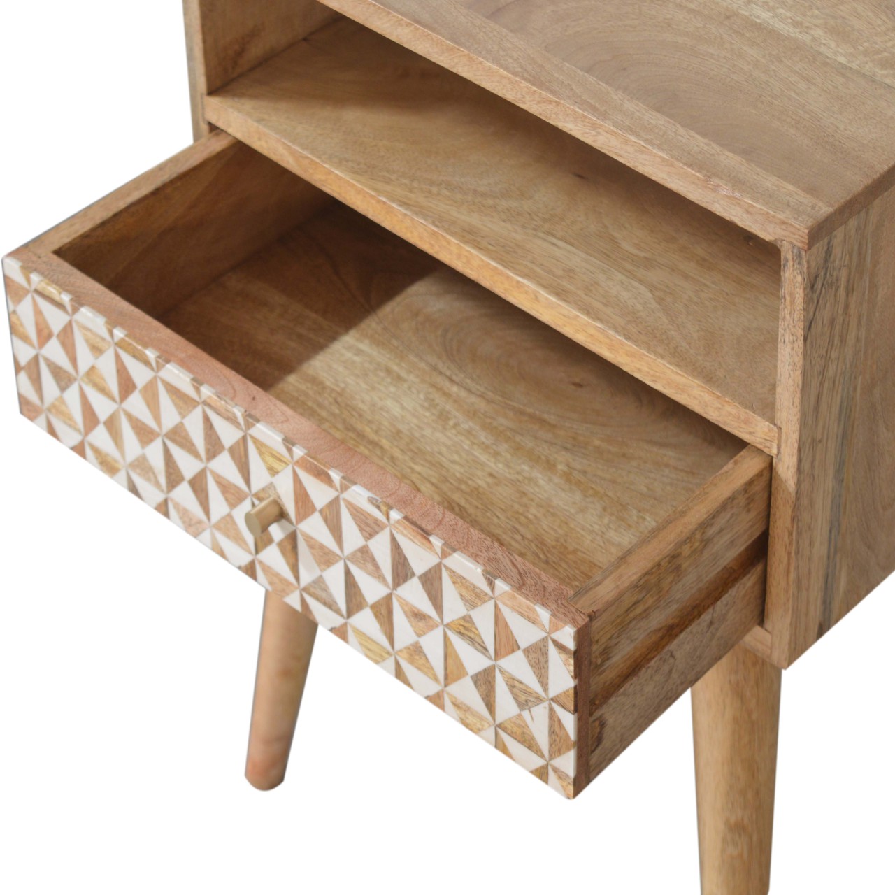 Solid Mango Wood Sarina Bedside - Image 4