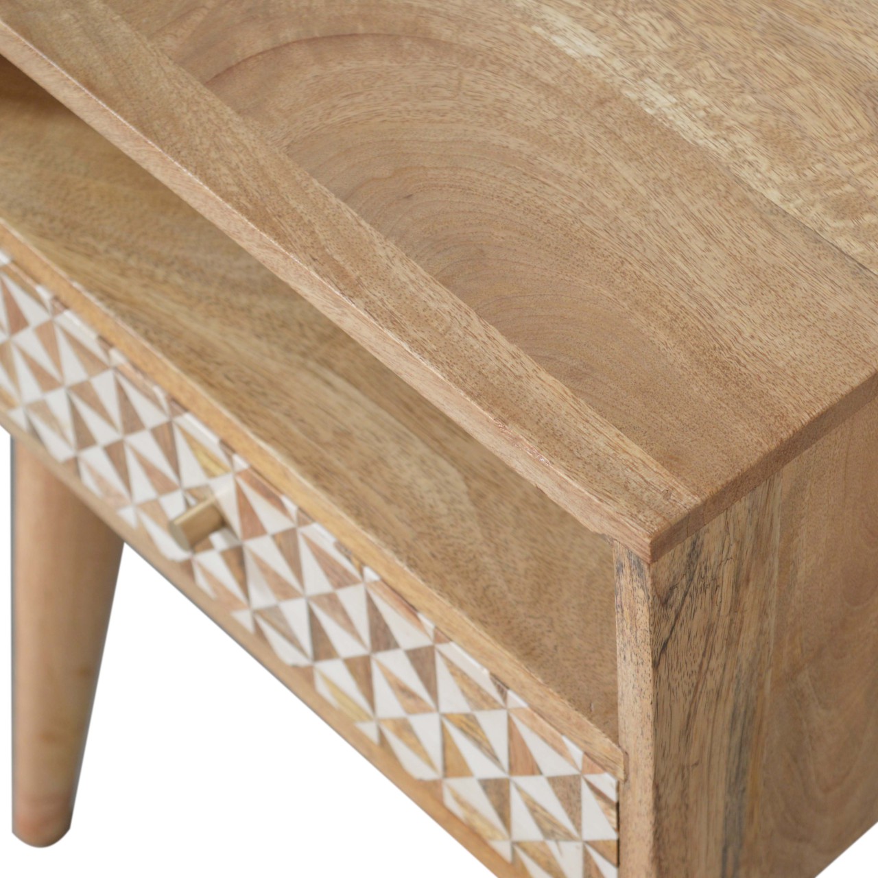 Solid Mango Wood Sarina Bedside - Image 5