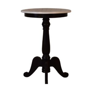 Solid Mango Wood Round French Style Tea Table