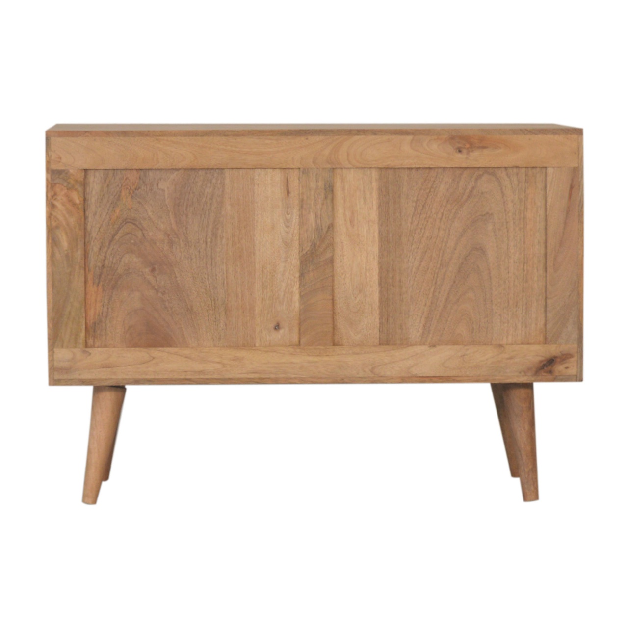 Solid Mango Wood Acadia Teal Cabinet with Drawers - Image 9