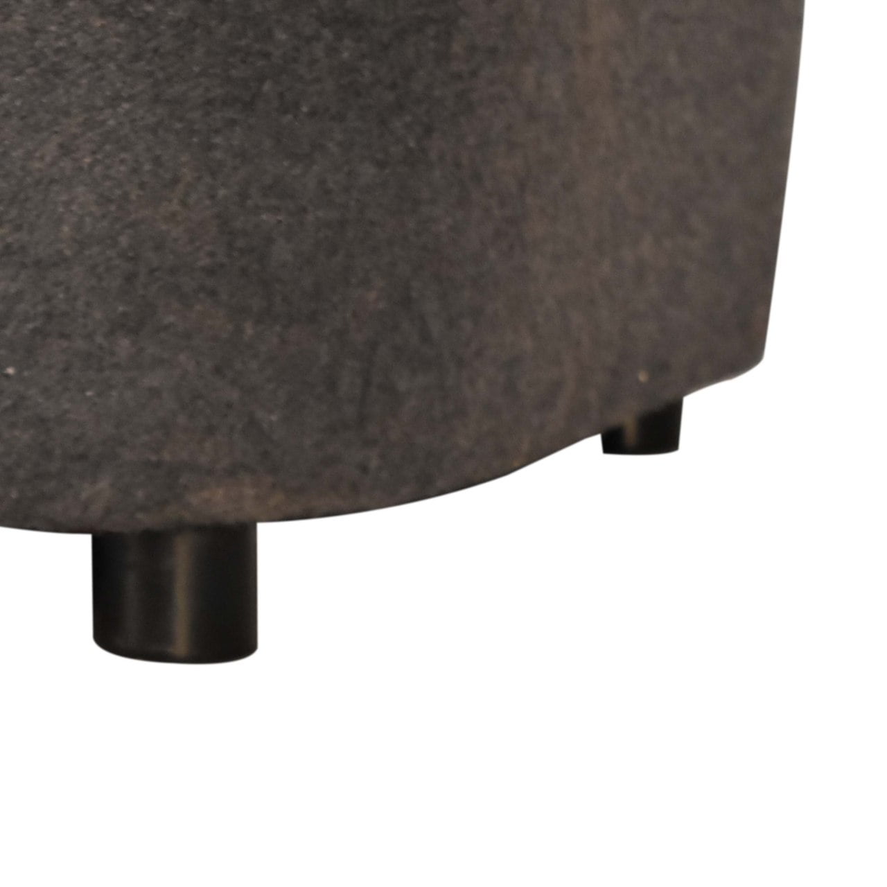 Solid Mango Wood Battleship Grey Tweed Pet Sofa Bed - Image 6