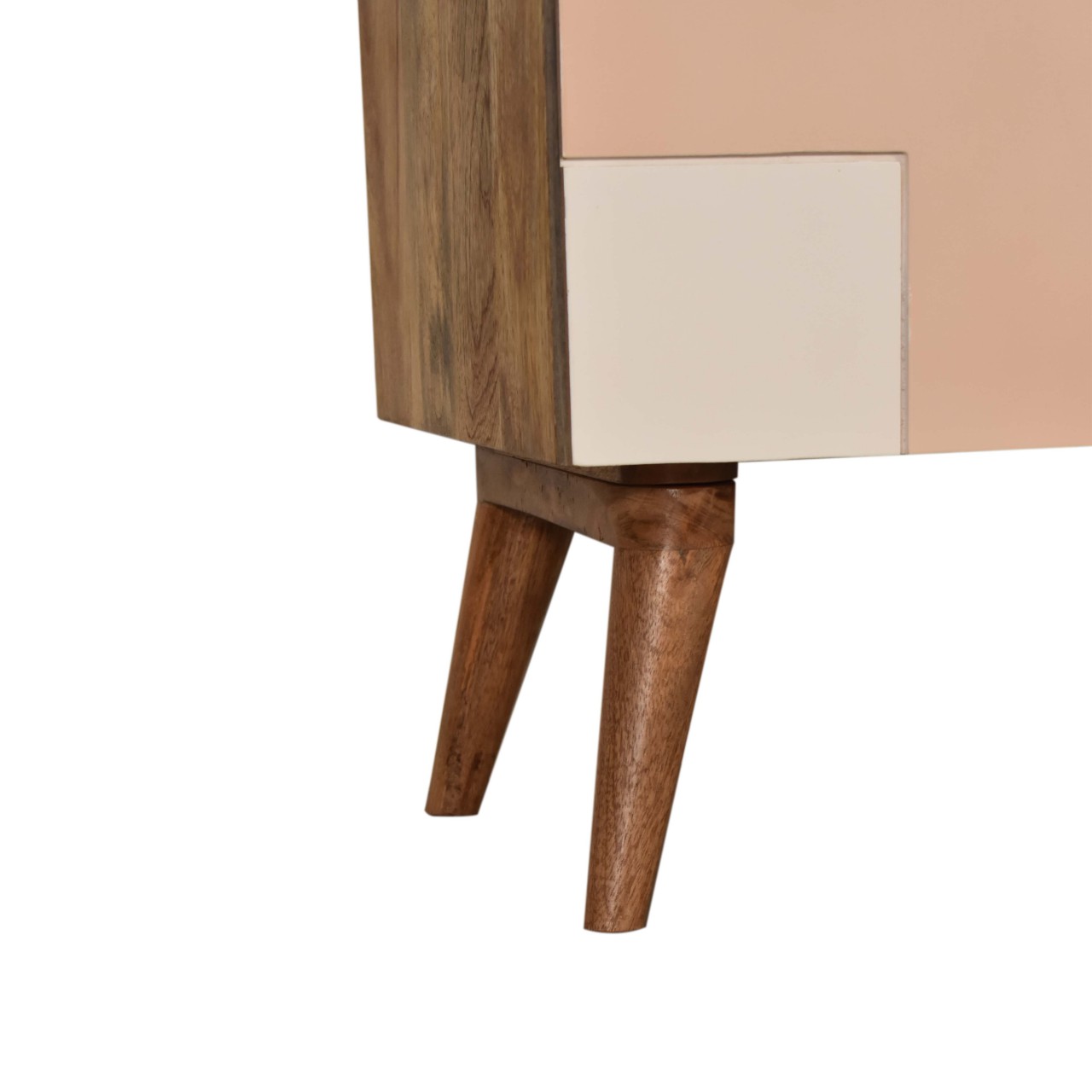 Solid Mango Wood Quebec Brown Bedside - Image 6