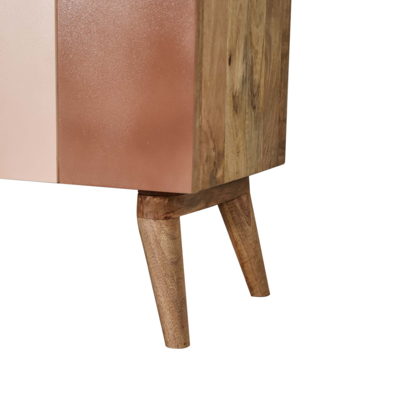 Solid Mango Wood Quebec Brown Cabinet - Image 7