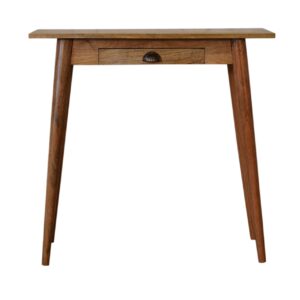 Solid Mango Wood Mini Nordic Style Writing Desk