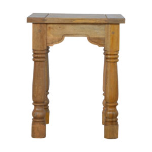 Solid Mango Wood Mango Wood Country Style Petite Table
