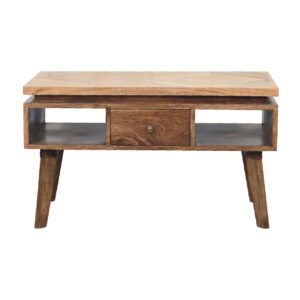 Solid Mango Wood Classic Grey Granary Coffee Table