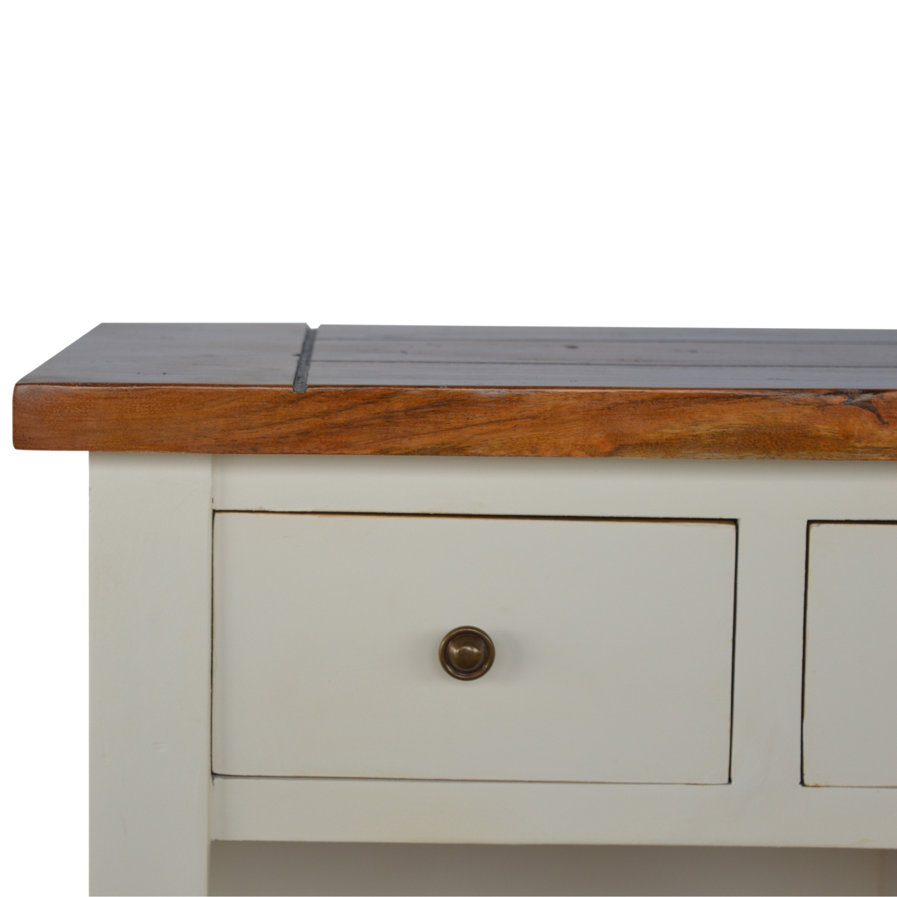Solid Mango Wood 2 Tone Kitchen Unit - Image 5