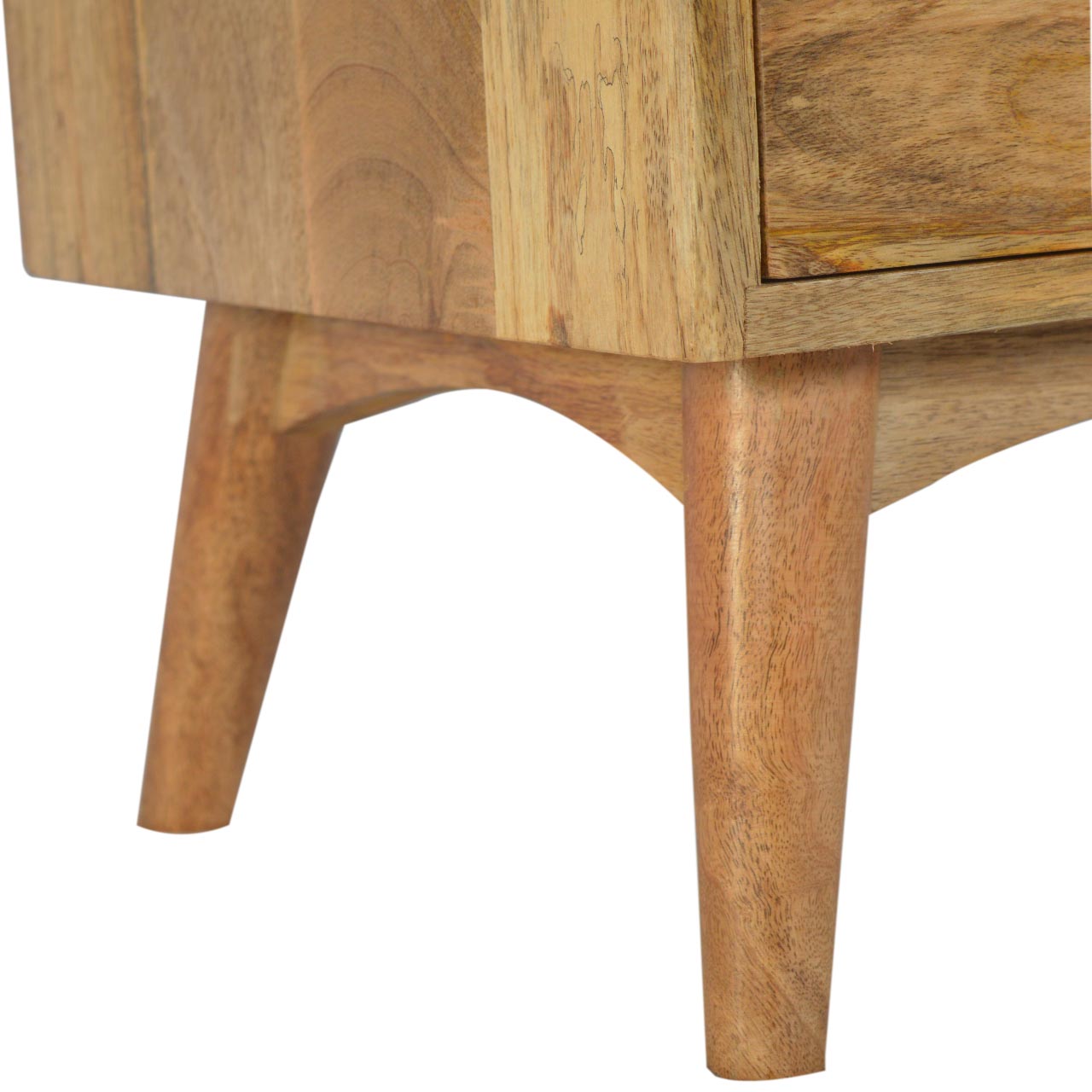 Solid Mango Wood Solid Wood Tower Chest Cabinet - Image 8