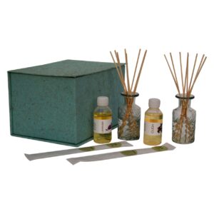 Solid Mango Wood Anka Diffuser Set (Wood)