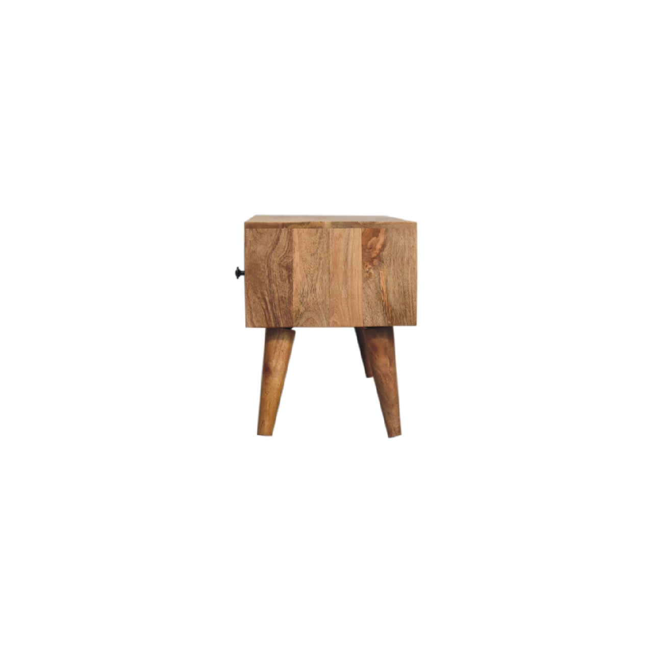 Solid Mango Wood Classic Oak Finish Coffee Table - Image 9