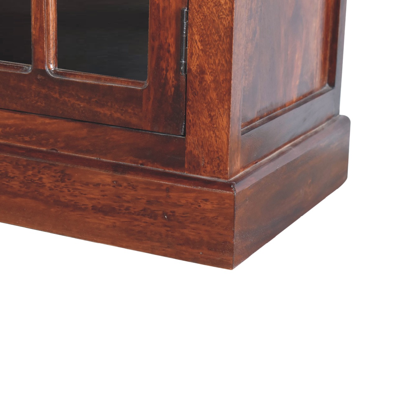 Solid Mango Wood Cherry Glazed Cabinet - Image 5