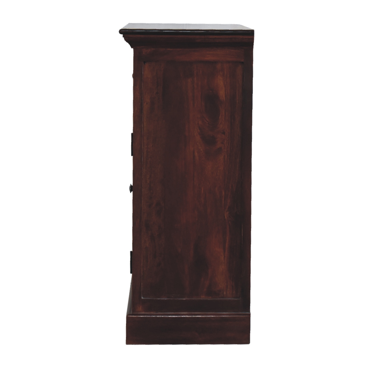 Solid Mango Wood Cherry Glazed Cabinet - Image 9