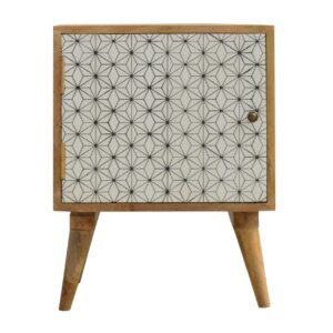 Solid Mango Wood Prima Door Bedside