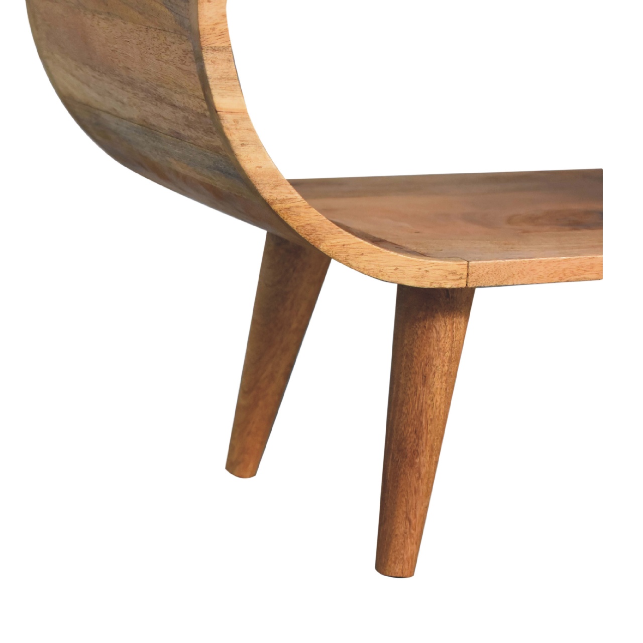 Solid Mango Wood Solid Mango Wood Mango Wood Moda Open Media Unit - Image 7