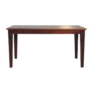 Solid Mango Wood Chestnut Dining Table