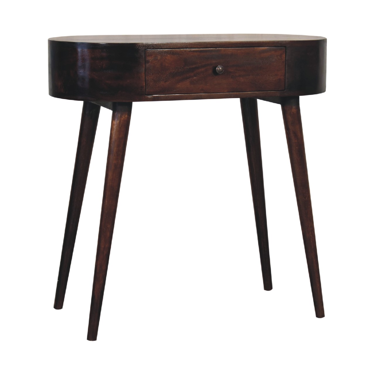 Solid Mango Wood Albion Walnut Console Table - Image 2