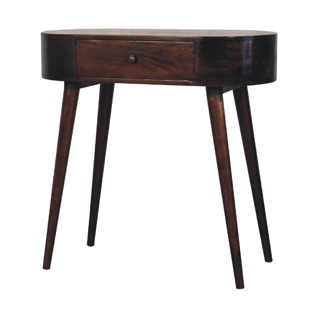 Solid Mango Wood Albion Walnut Console Table - Image 3