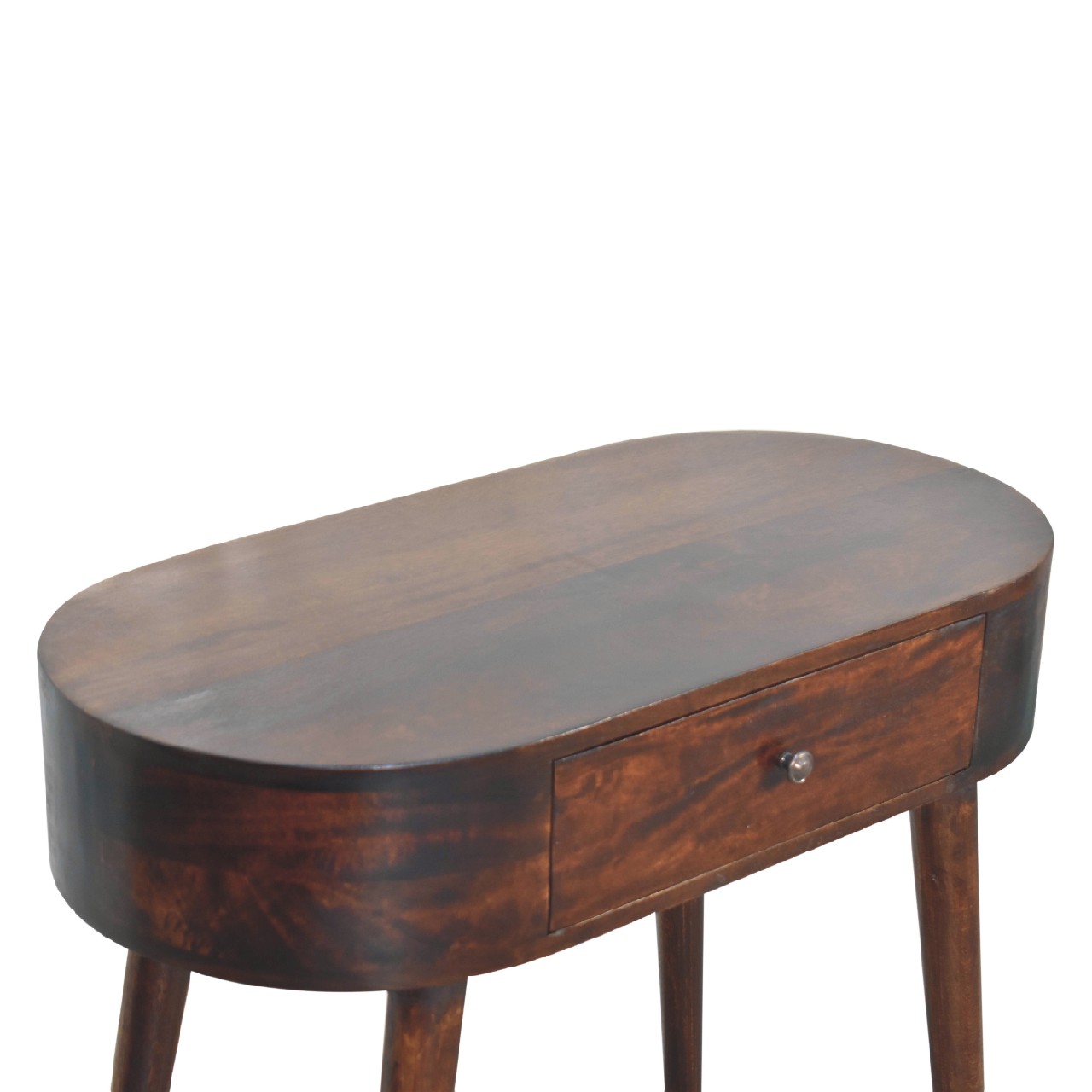 Solid Mango Wood Albion Walnut Console Table - Image 6