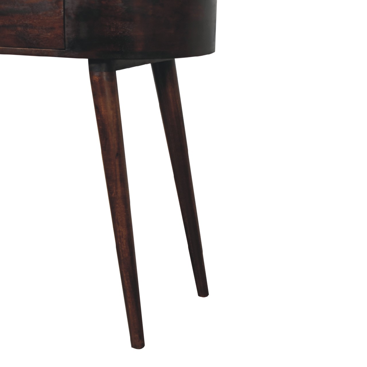 Solid Mango Wood Albion Walnut Console Table - Image 7