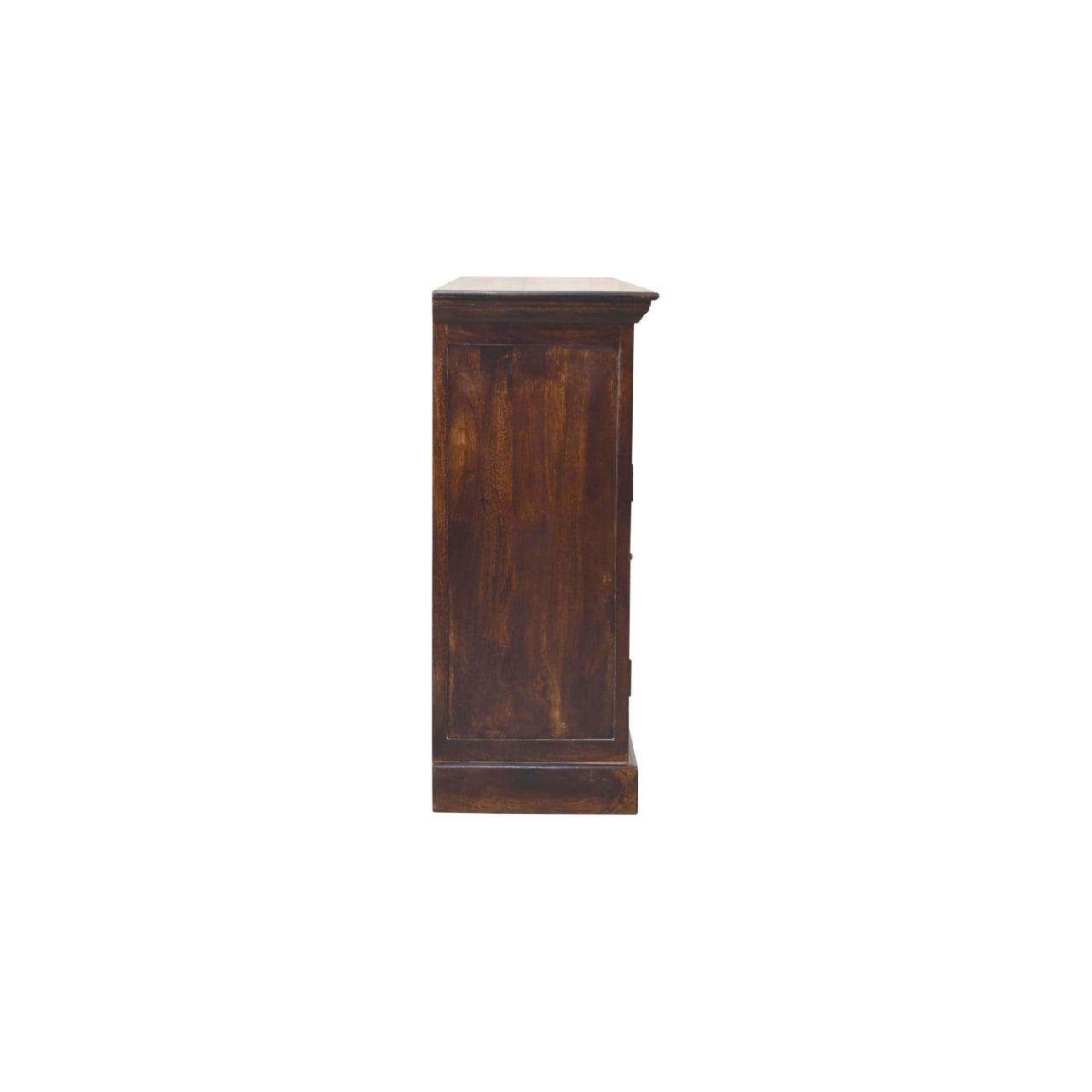 Solid Mango Wood Light Walnut Glazed Sideboard - Image 8