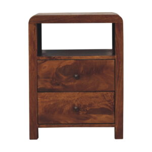 Solid Mango Wood Aspen Bedside