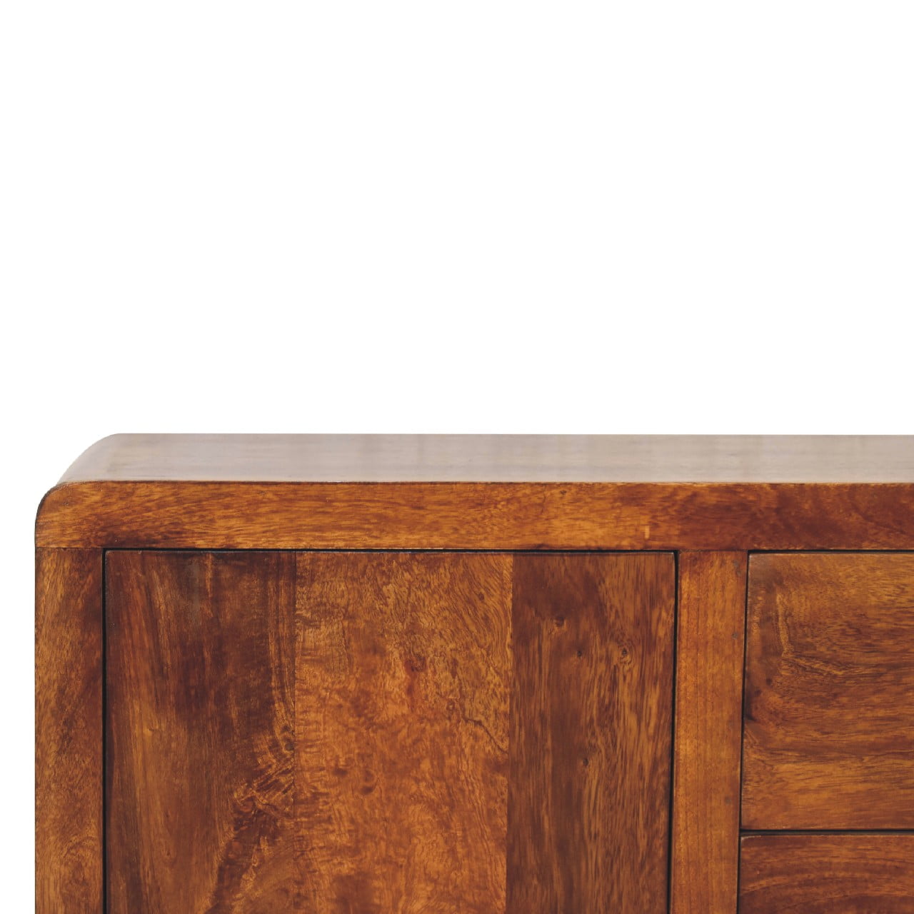 Solid Mango Wood Mango Wood Aspen Cabinet - Image 4