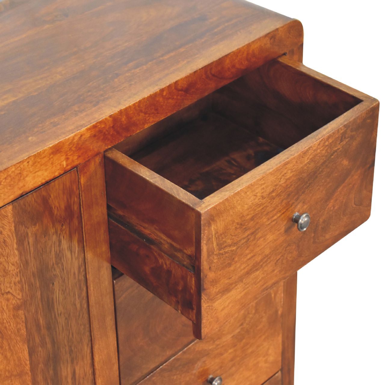 Solid Mango Wood Mango Wood Aspen Cabinet - Image 6