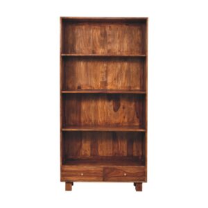 Solid Mango Wood Tula Bookcase