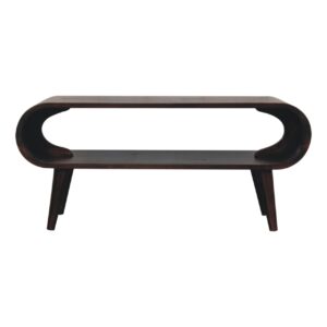 Solid Mango Wood Amaya Walnut Coffee Table
