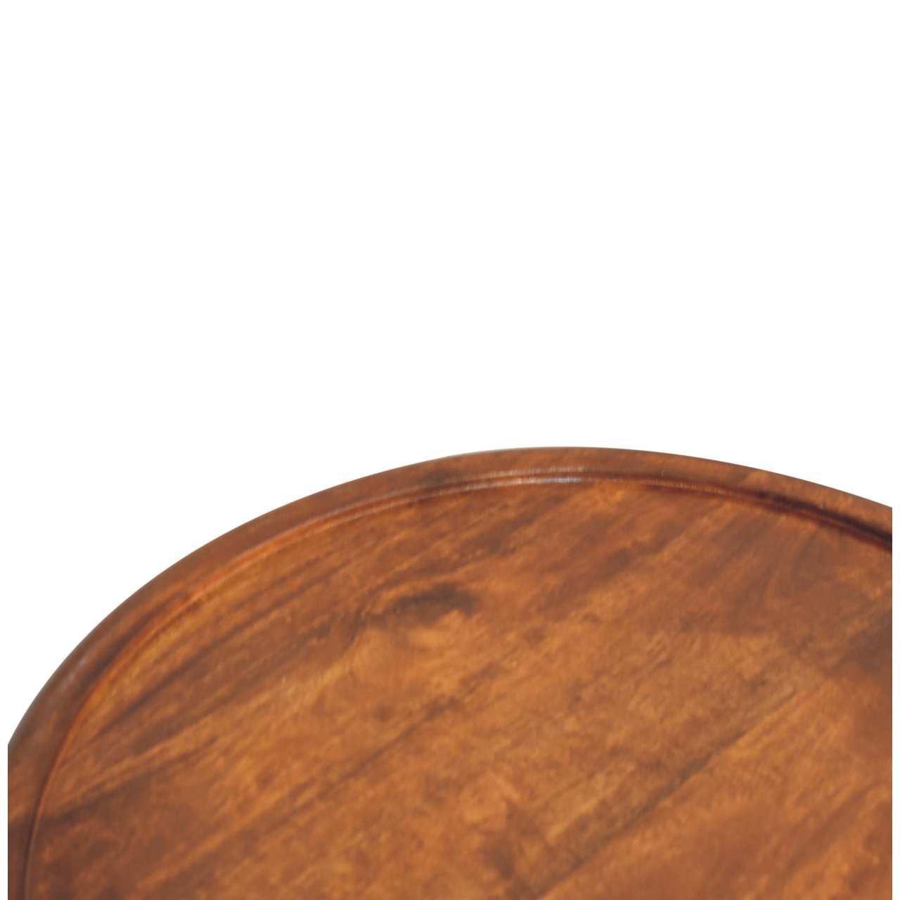 Solid Mango Wood Chestnut Plate Coffee Table - Image 5