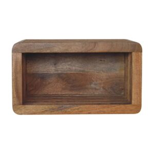 Solid Mango Wood Soba Wall Mounted Bedside