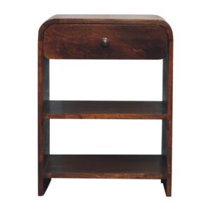 Solid Mango Wood Mango Wood Aspen Open Bedside