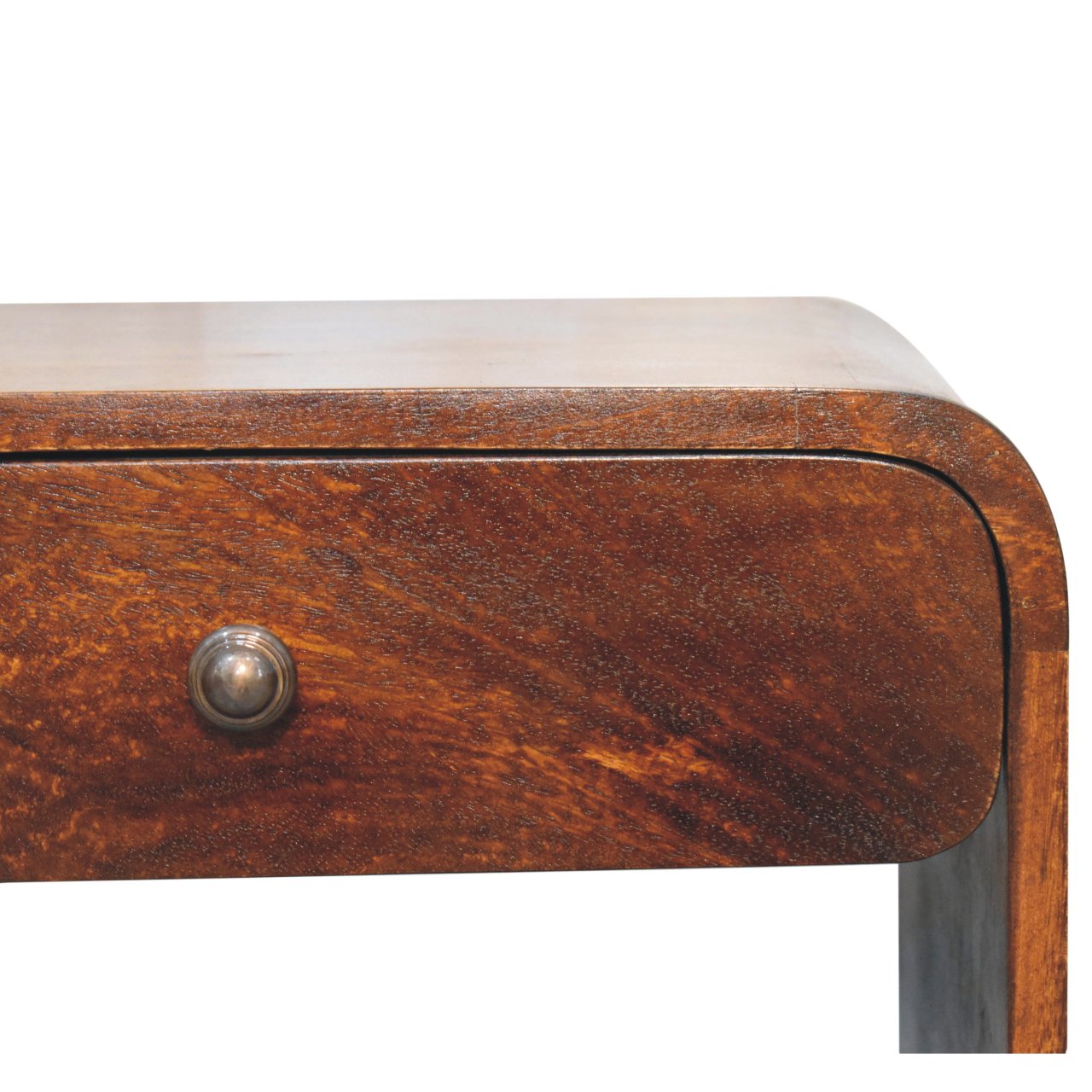 Solid Mango Wood Mango Wood Aspen Open Bedside - Image 4