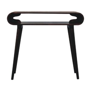Solid Mango Wood California Walnut Amaya Console Table