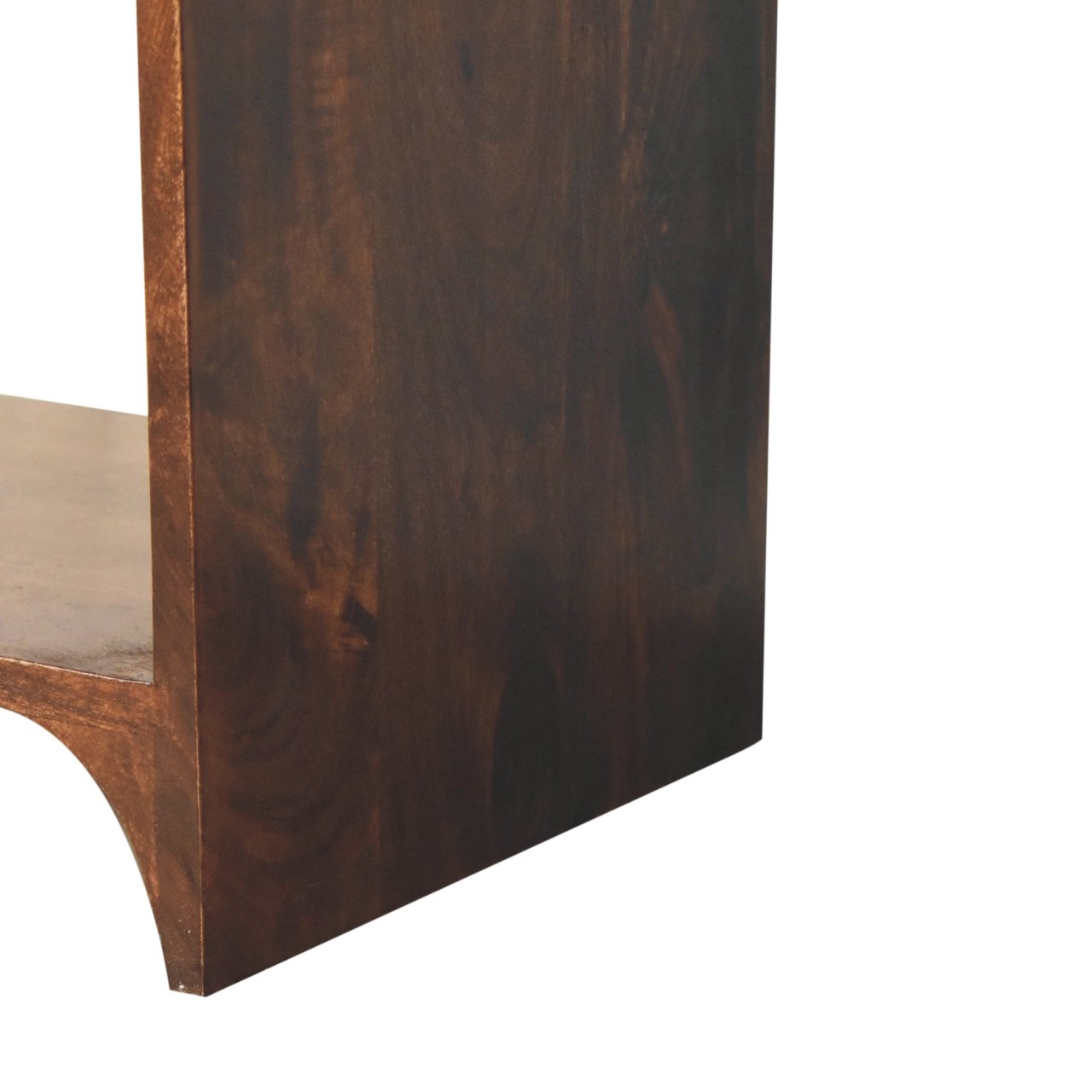 Solid Mango Wood California Walnut Newton Bedside - Image 7