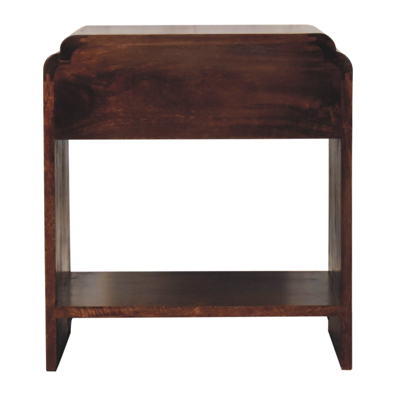 Solid Mango Wood California Walnut Newton Bedside - Image 9