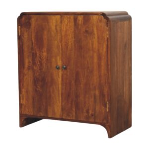 Solid Mango Wood Newton Chestnut Cabinet