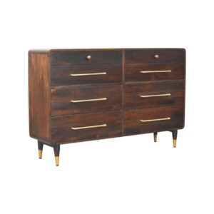 Solid Mango Wood Valenza Six-Drawer Chest