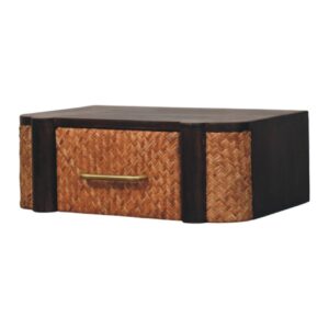 Solid Mango Wood Havana Wall-Mounted Bedside