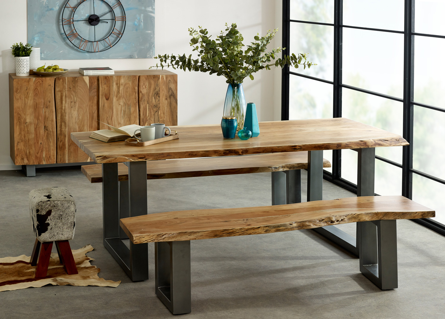 Baltic Live Edge Dining Table 2 M - Image 6