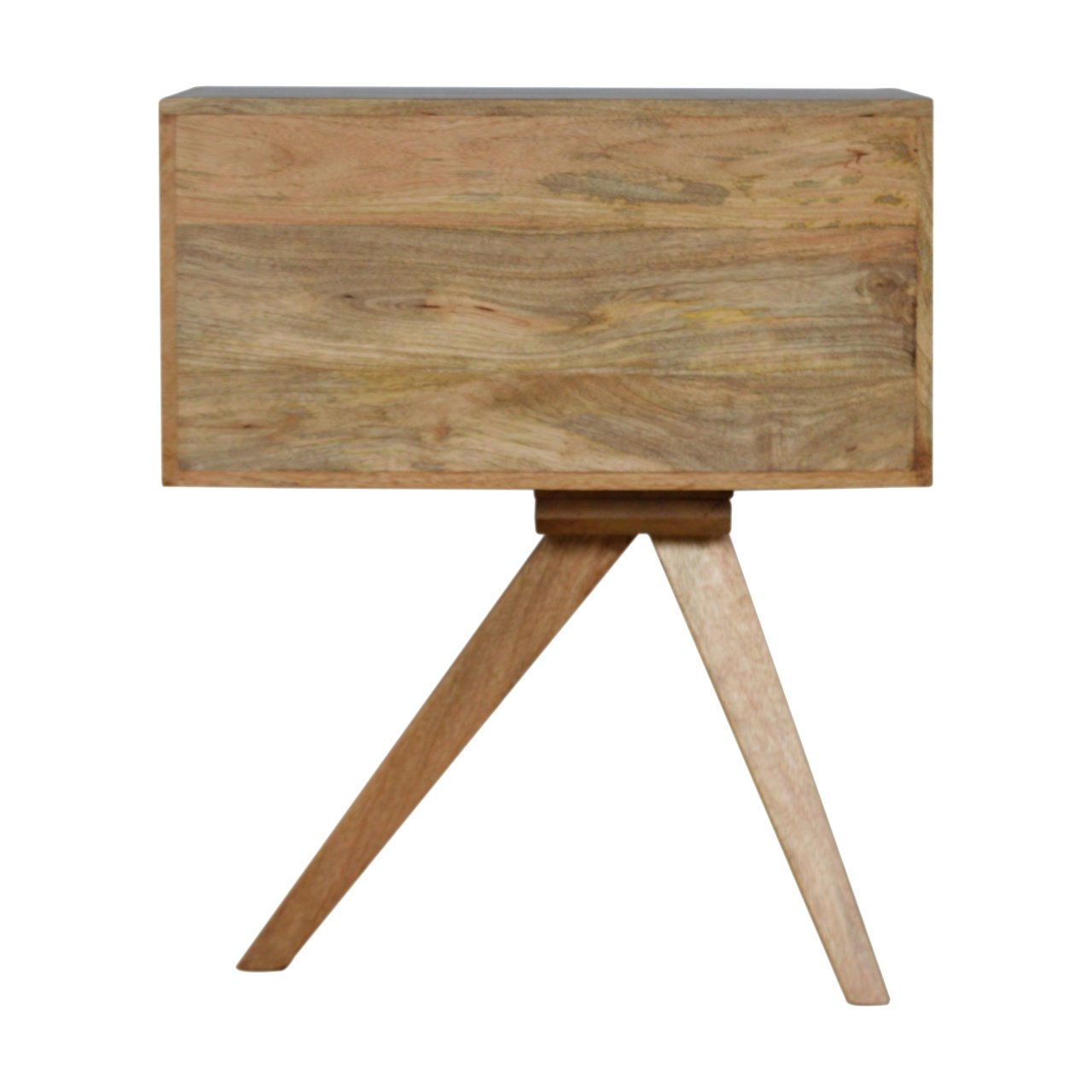 Solid Mango Wood Solid Wood Tripod Bedside - Image 8