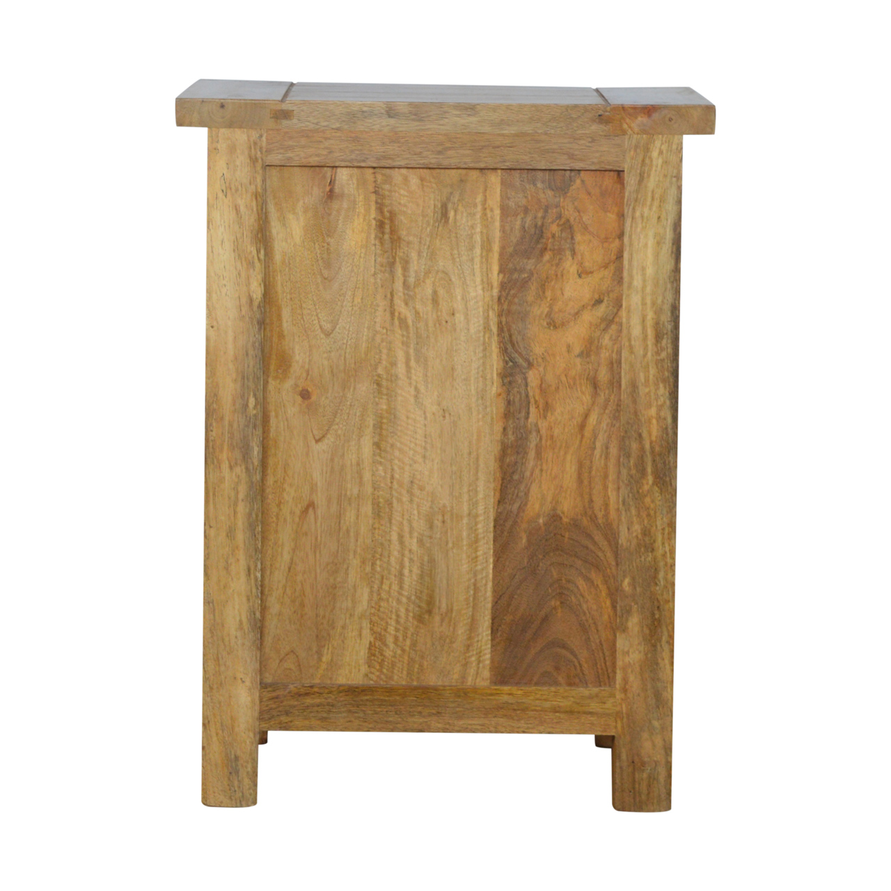 Solid Mango Wood Mango Wood Country Style Three Drawer Chest - Image 7