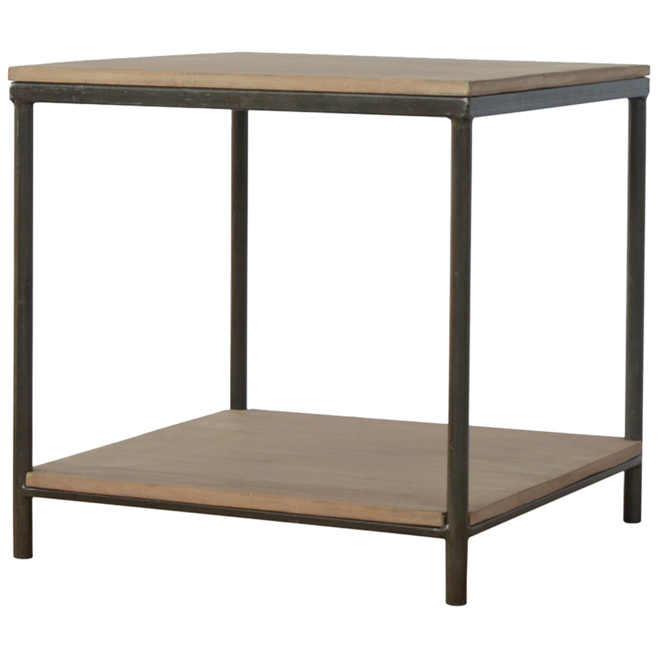 Solid Mango Wood Mango Wood Side Table - Image 2