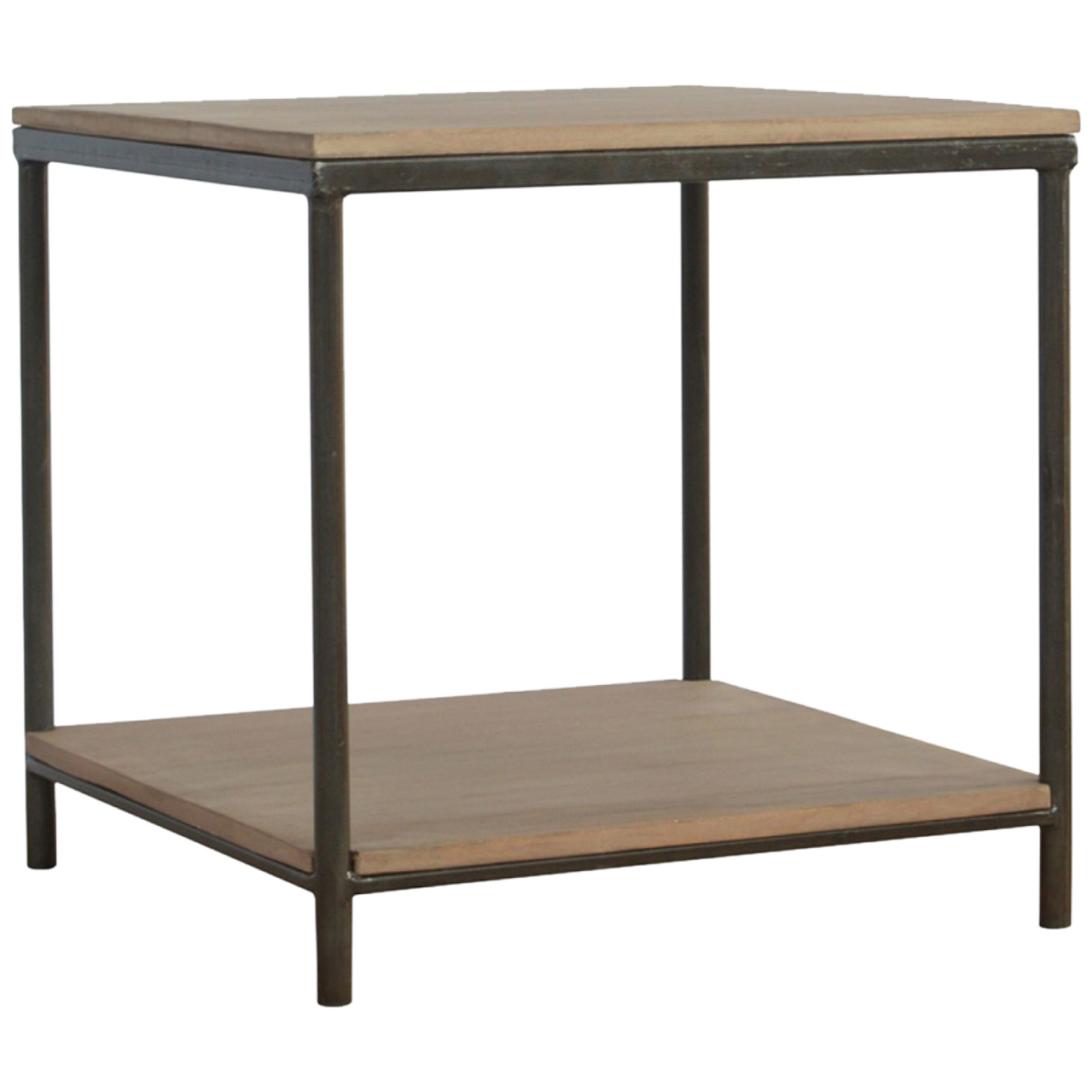 Solid Mango Wood Mango Wood Side Table - Image 3