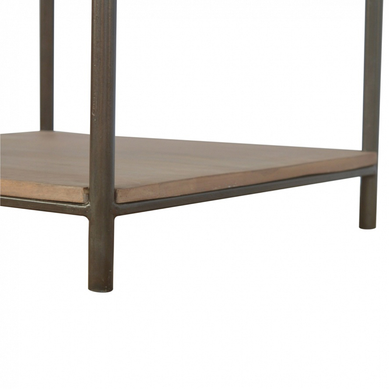 Solid Mango Wood Mango Wood Side Table - Image 5