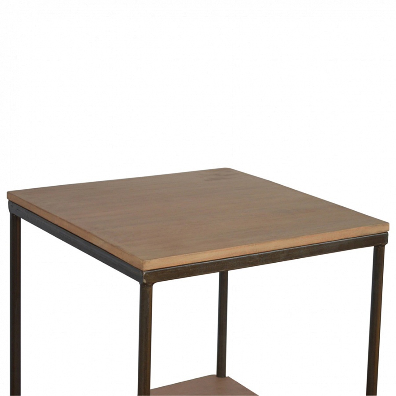 Solid Mango Wood Mango Wood Side Table - Image 7